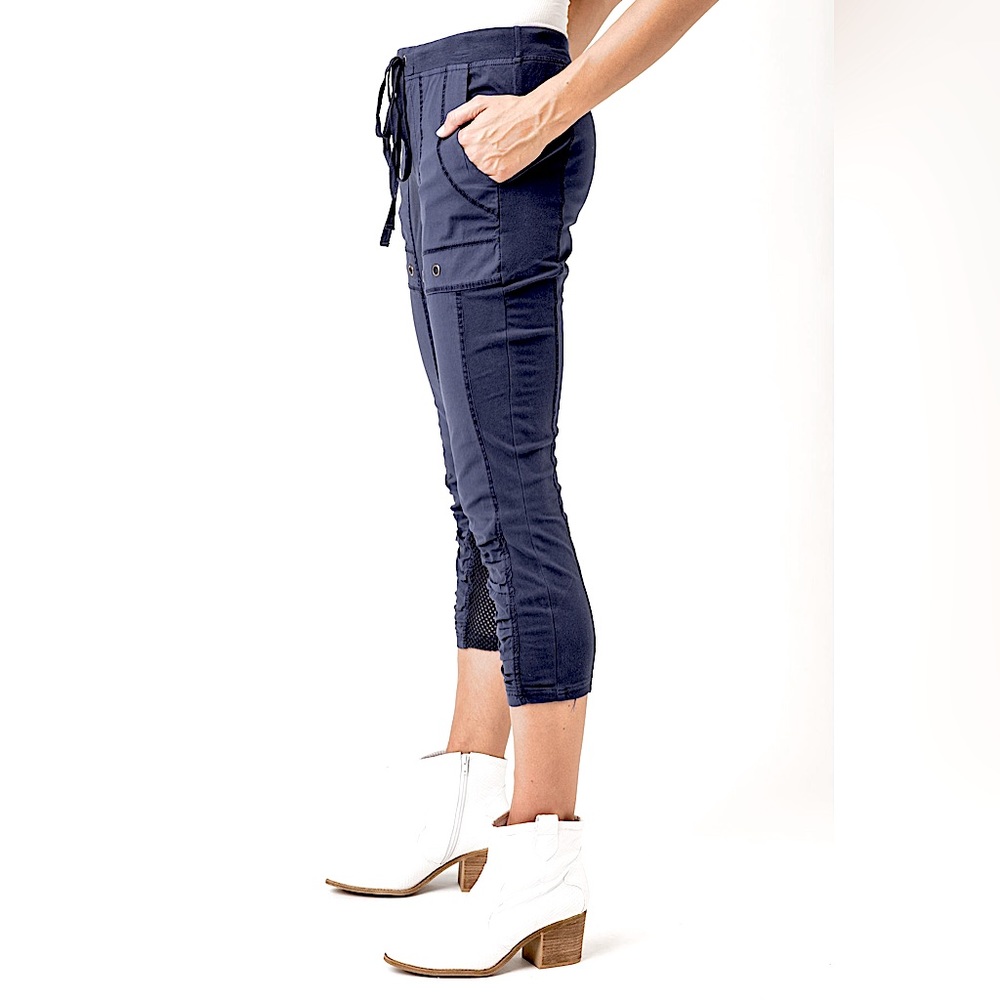 XCVI Crop Leggings Front pockets Hattie High rise waist Stylish Pants - Picture 4 of 5